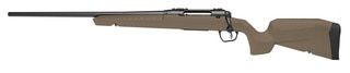 Flat dark earth left handed bolt action rifle.